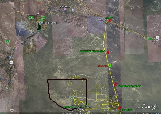 Estancia, campo ganadero de cria, 94.149 has. En Mendoza, con importantes mejoras, con o sin hacienda.