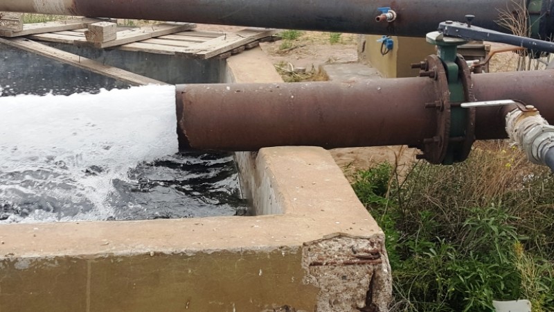 Excelente finca de 200 has. con tres pozos y 51 has de viñedos, riego por goteo y 2 pivot.