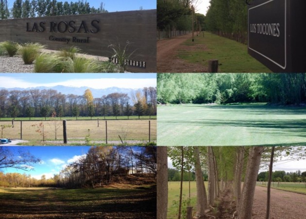 Lote de 2000 m2 en exclusivo Country Rural Las Rosas, Tunuyan, Mendoza